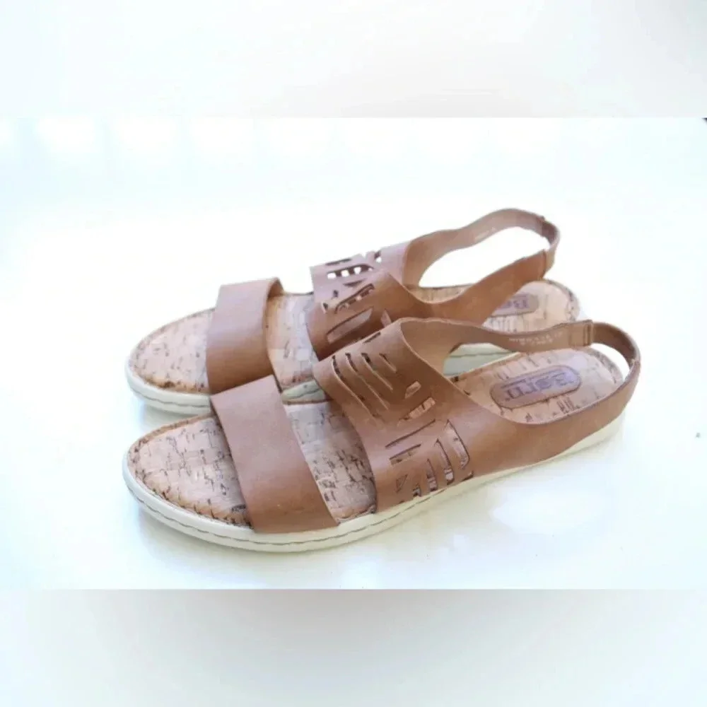 Born sling back sandals